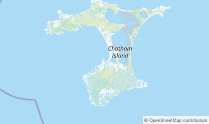 Carte de Îles Chatham