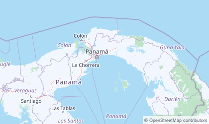 Carte de Panama