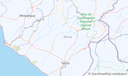 Carte de Tacna