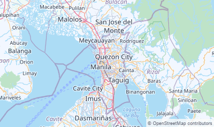 Carte de Métro de Manille