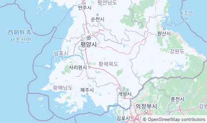 Carte de Hwanghae-bukto