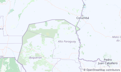 Carte de Alto Paraguay