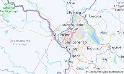 Carte de Asunción