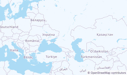 Carte de Sud de la Russie