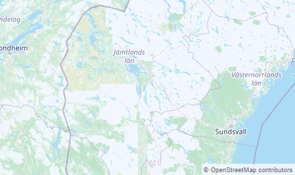 Carte de Jämtland