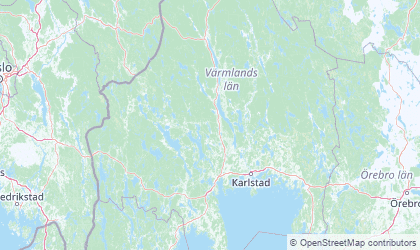 Carte de Värmland