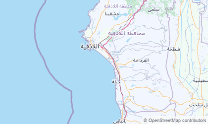 Carte de Latakia