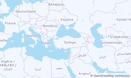 Carte de Région de Marmara