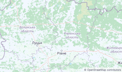 Carte de Rivne
