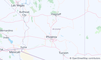 Carte de Arizona