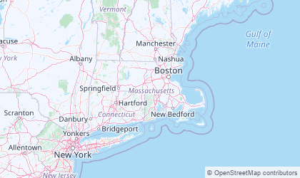 Carte de Massachusetts