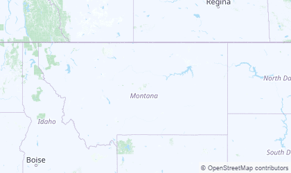 Carte de Montana