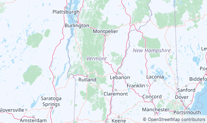 Carte de Vermont