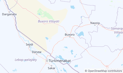 Carte de Bukhara