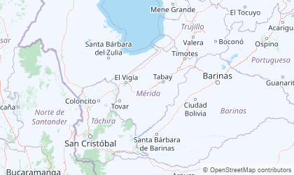 Carte de Andes