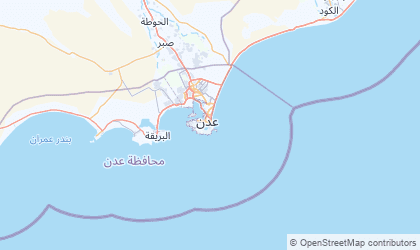 Carte de Aden