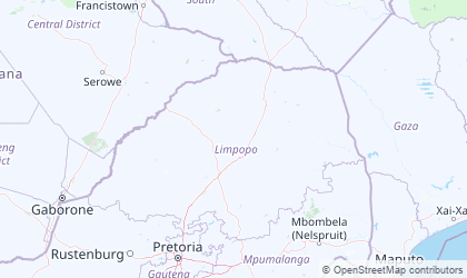 Carte de Limpopo