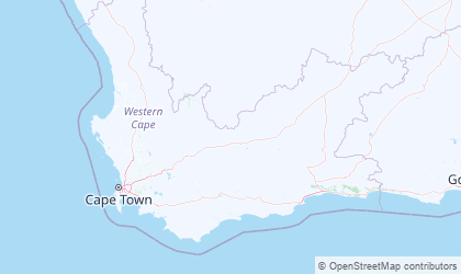 Carte de Cap occidental