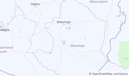Carte de Masvingo