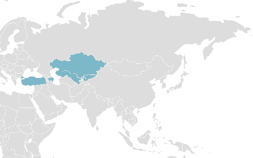 Carte mondiale des pays membres : Concile turc