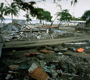 Tremblements de terre en Masachapa 1992, Nicaragua