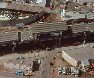 Tremblements de terre en Loma Prieta 1989, USA