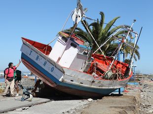 Tsunami en Maule 2010, Chili