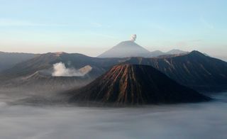 Volcan Tengger Massiv Java en Indonésie